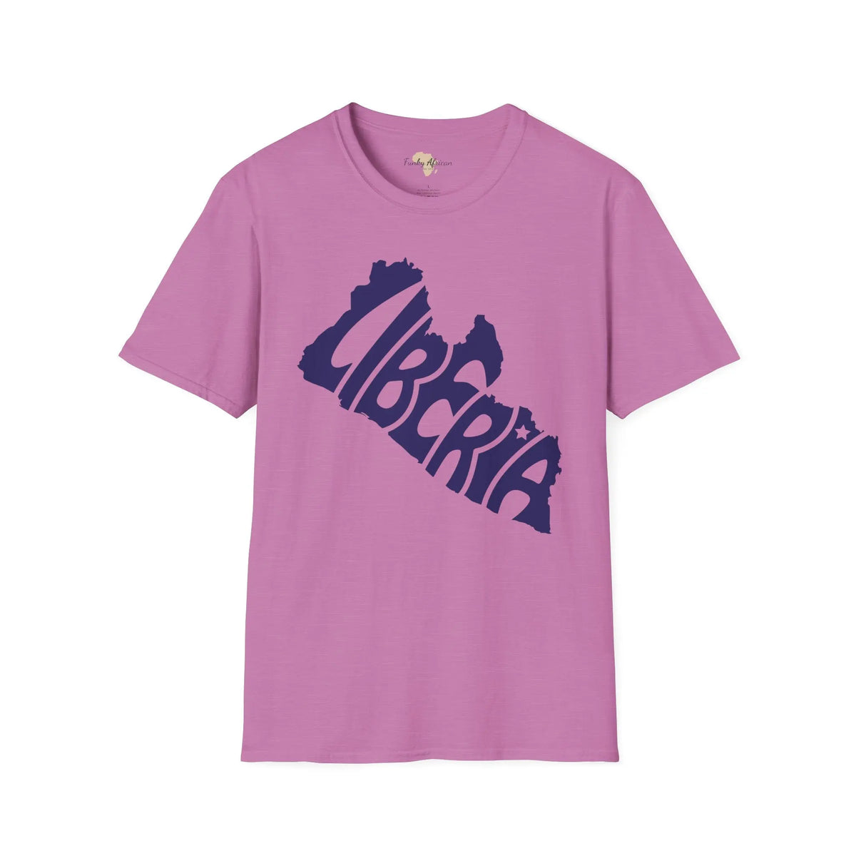 Liberia cut unisex softstyle tee Funky African