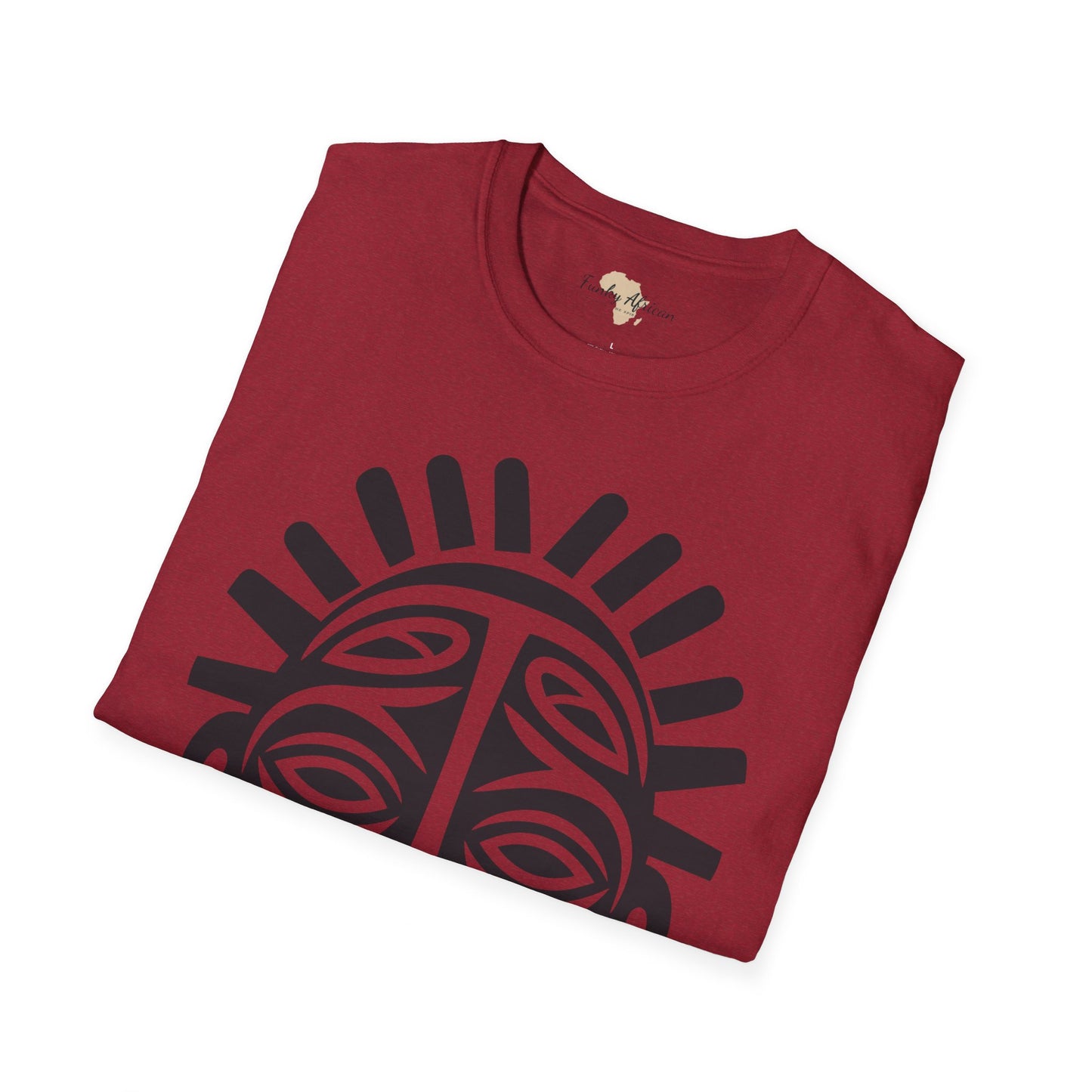 Aborigines graffiti unisex softstyle tee