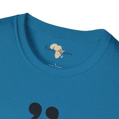 Africa in me unisex softstyle tee