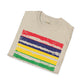 Mauritius strip unisex softstyle tee Funky African