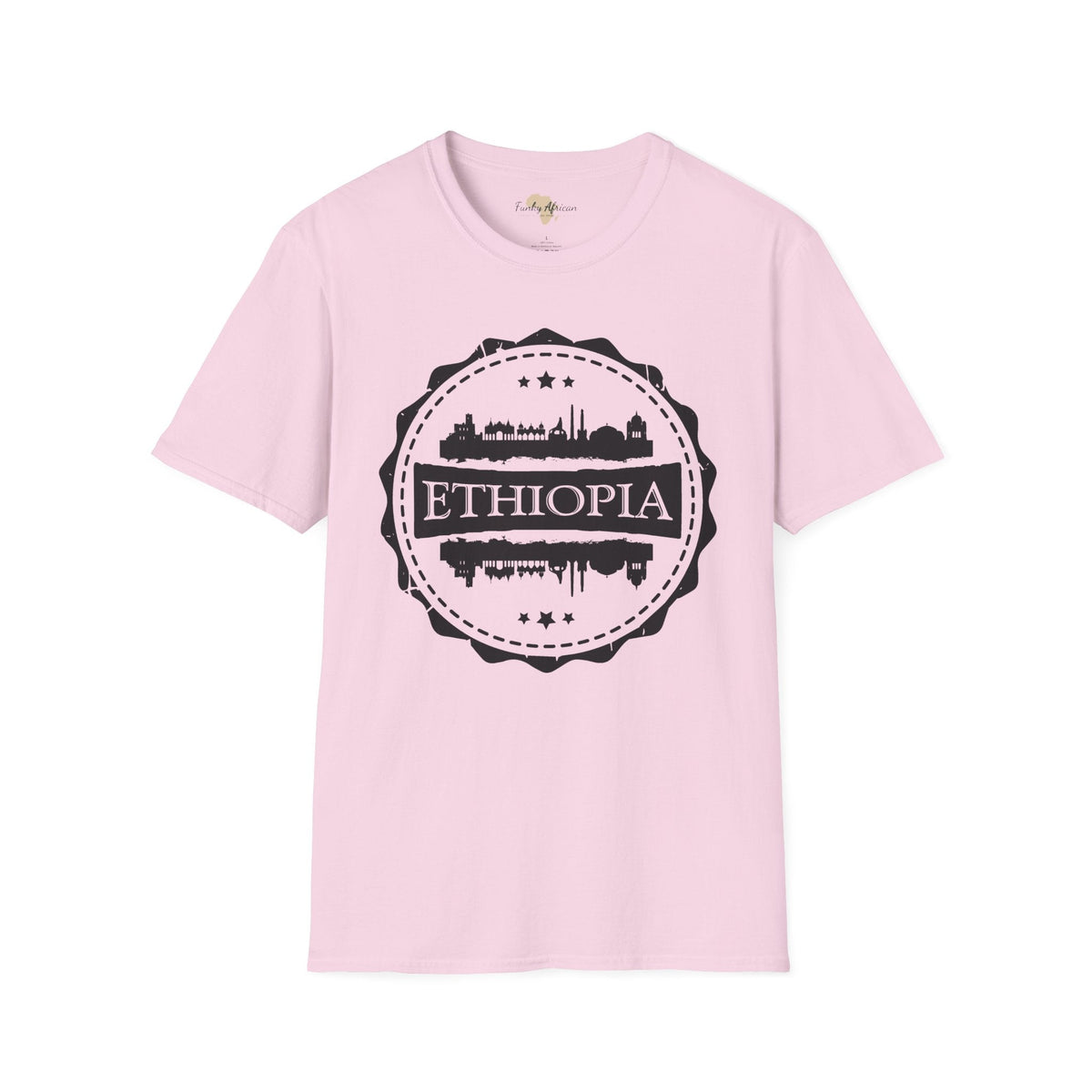 Ethiopia Stamp unisex tee Funky African