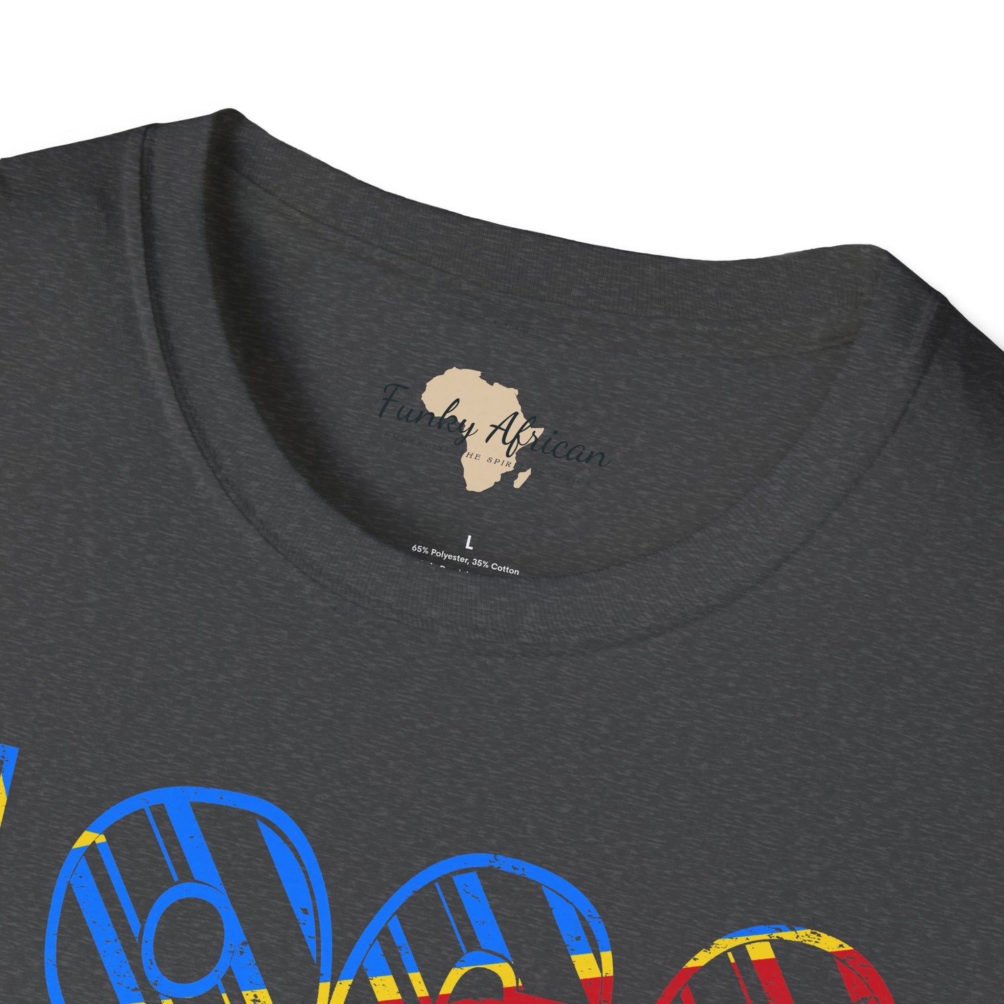 DR Congo year unisex softstyle tee