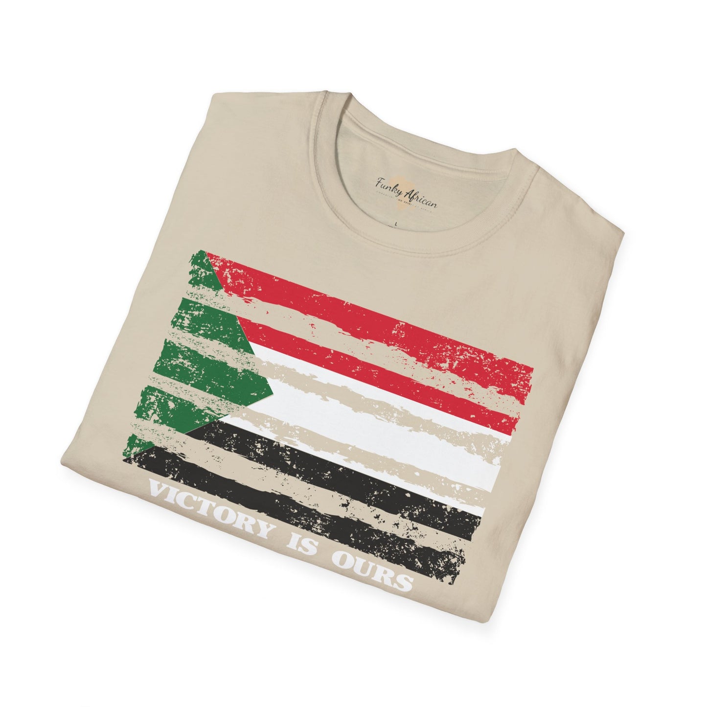 Sudan strip unisex softstyle tee