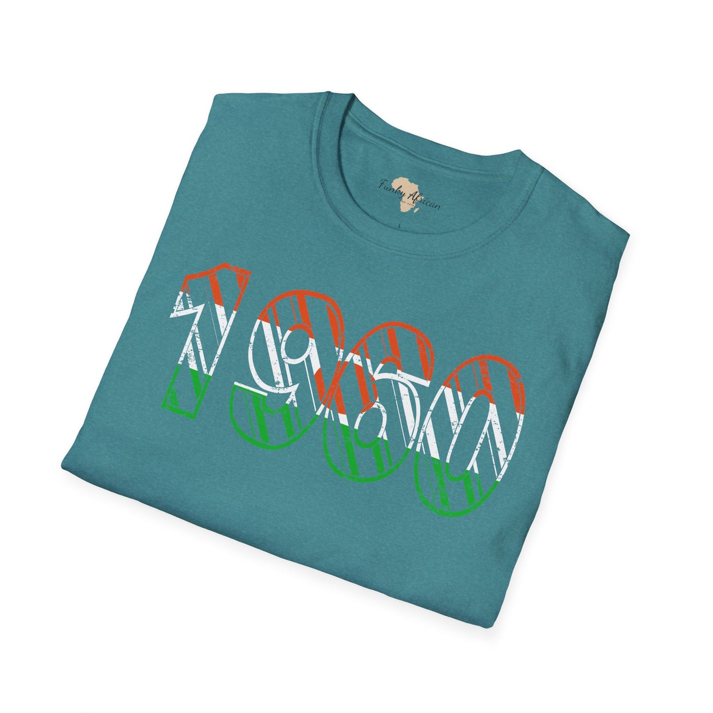 Nigerien year unisex softstyle tee