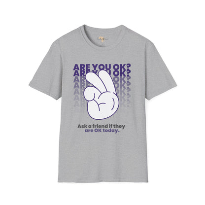 Are you ok unisex softstyle tee