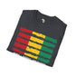 Guinean strip unisex softstyle tee Funky African