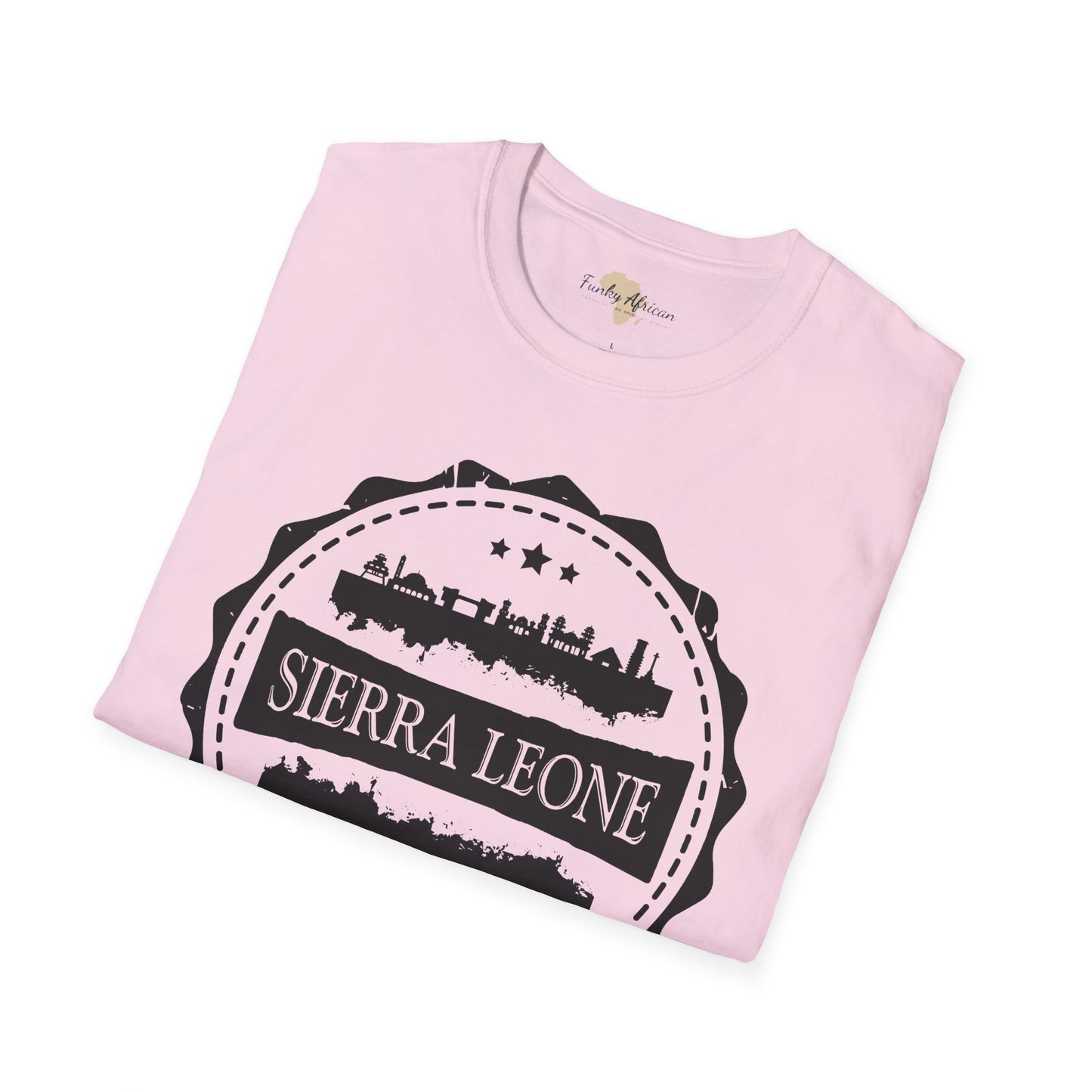 Sierra Leone Stamp unisex tee