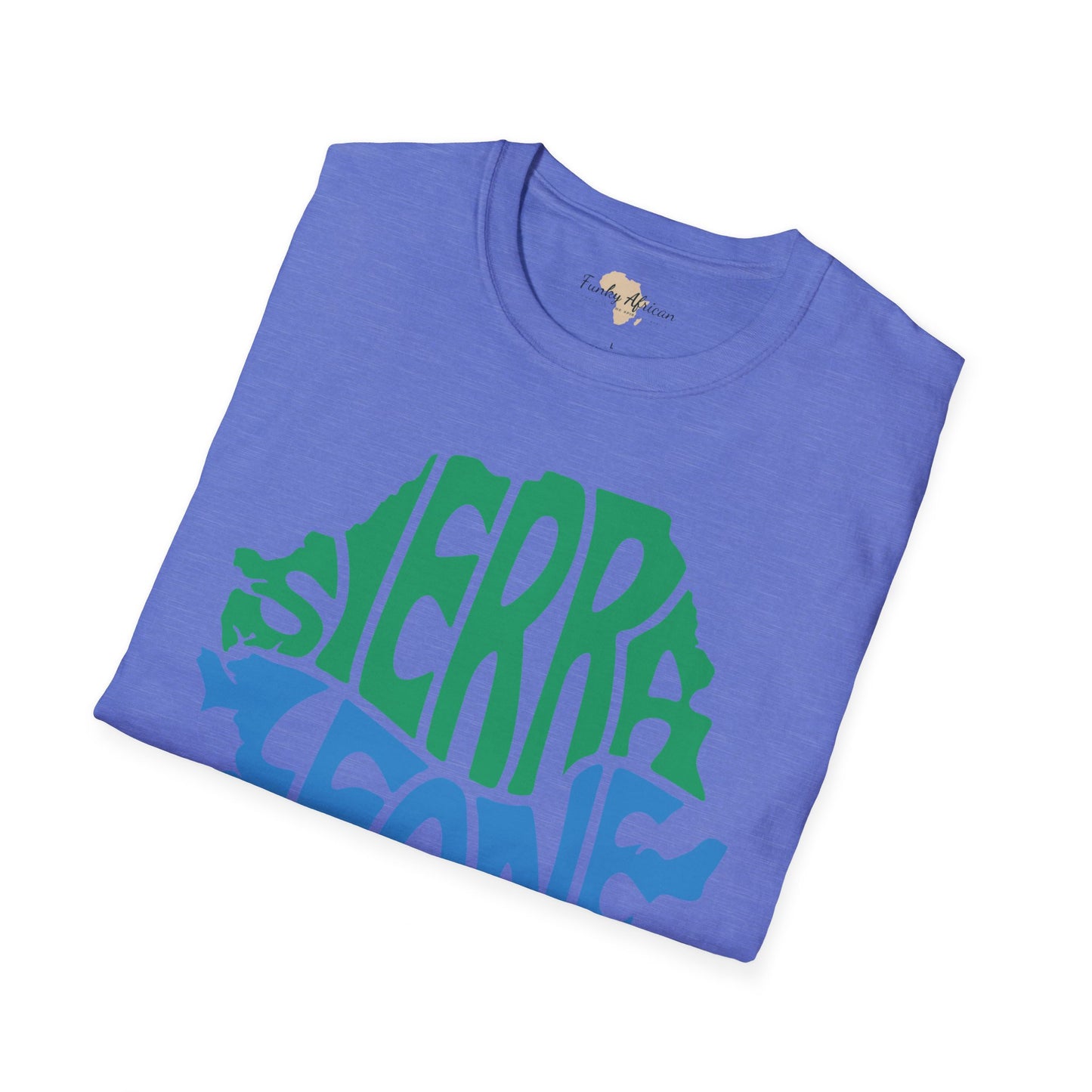 Sierra Leone cut unisex softstyle tee