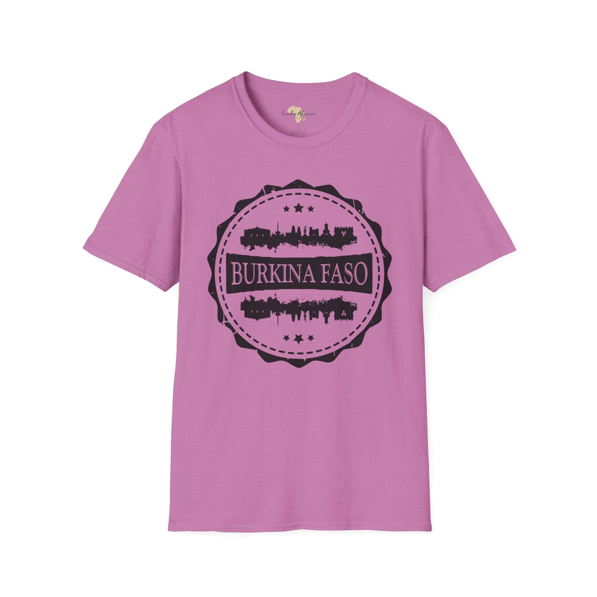 Burkina Faso Stamp unisex tee Funky African