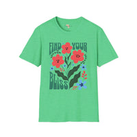 Find your bliss unisex softstyle tee Funky African