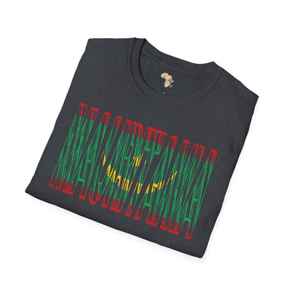 Mauritania text unisex softstyle tee