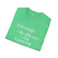 Through struggle unisex softstyle tee Printify