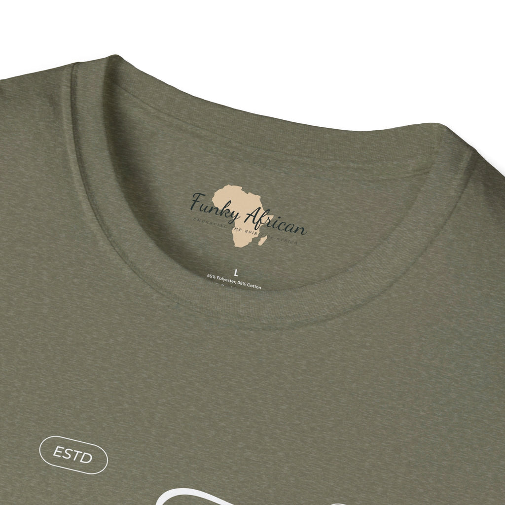 The harder the struggle unisex softstyle tee Funky African