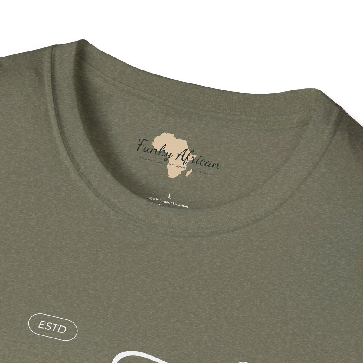 The harder the struggle unisex softstyle tee Funky African
