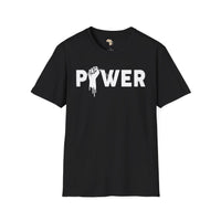 Power unisex softstyle tee Funky African