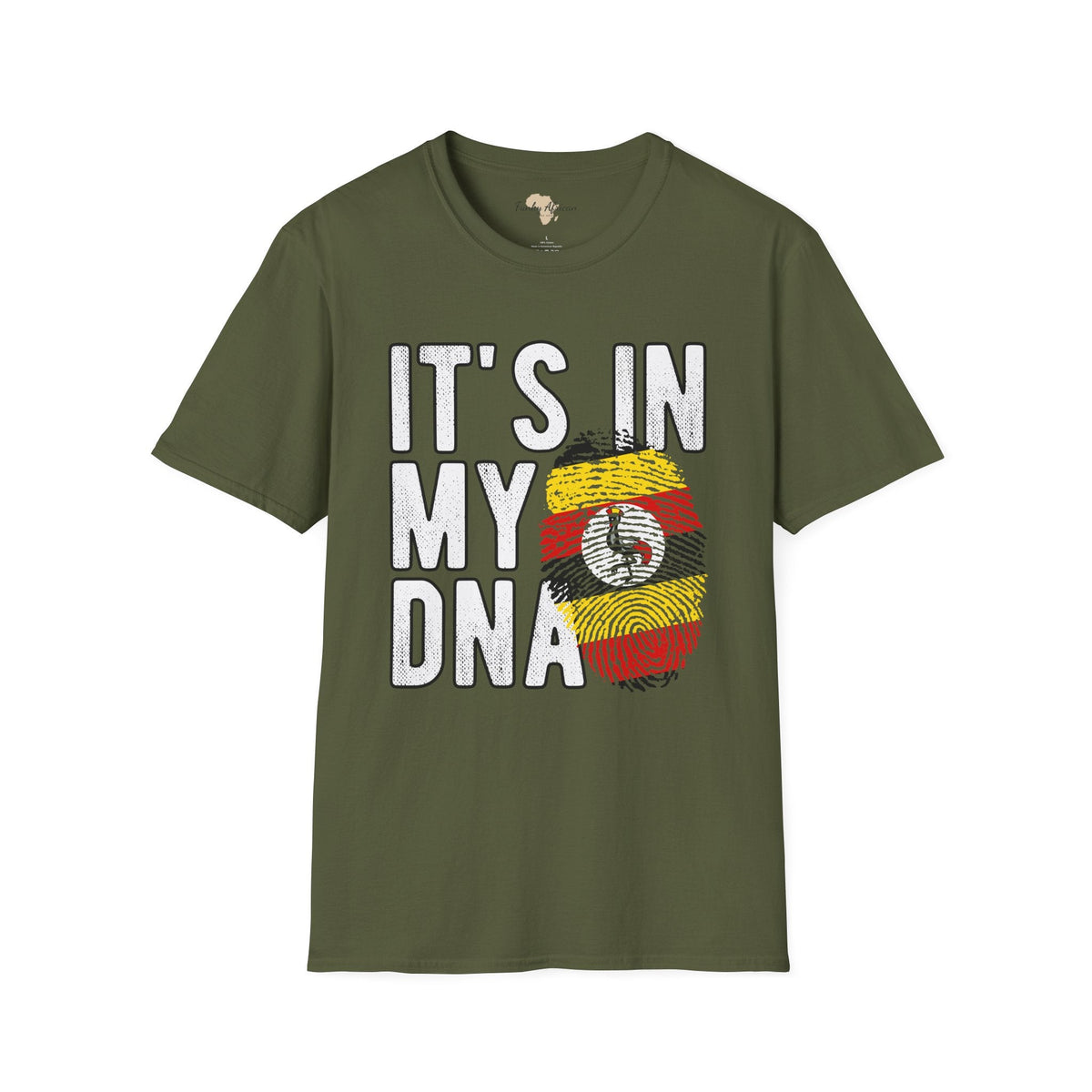 it's in my DNA unisex tee - Uganda Funky African