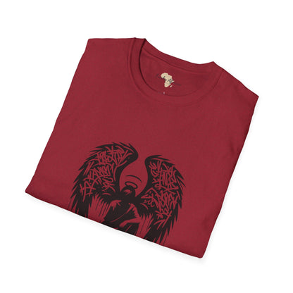 Angel graffiti unisex softstyle tee