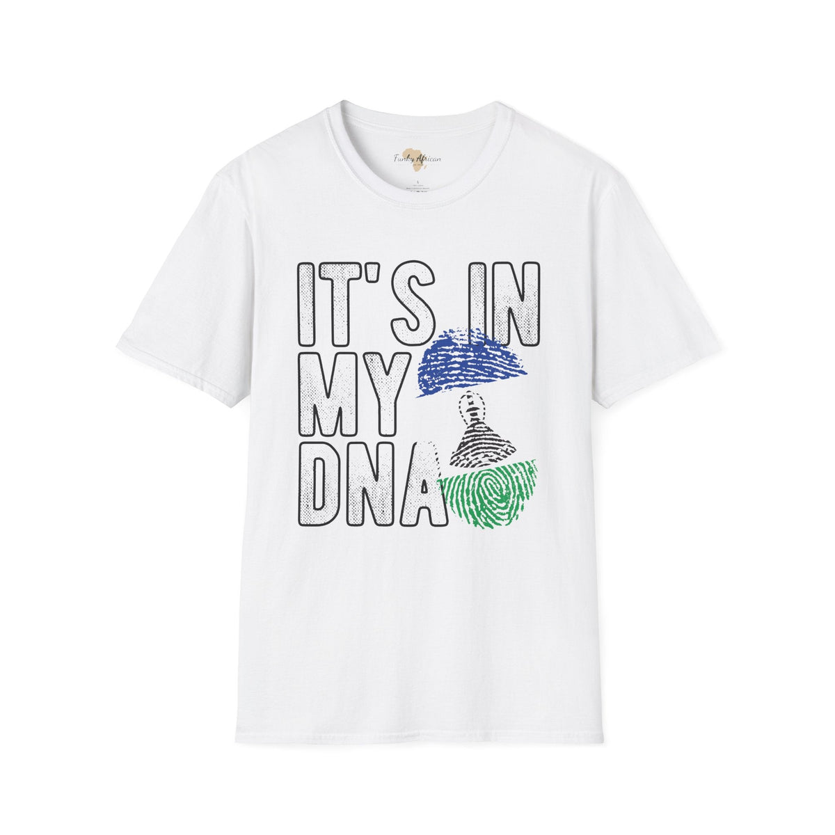 it's in my DNA unisex tee - Lesotho Funky African