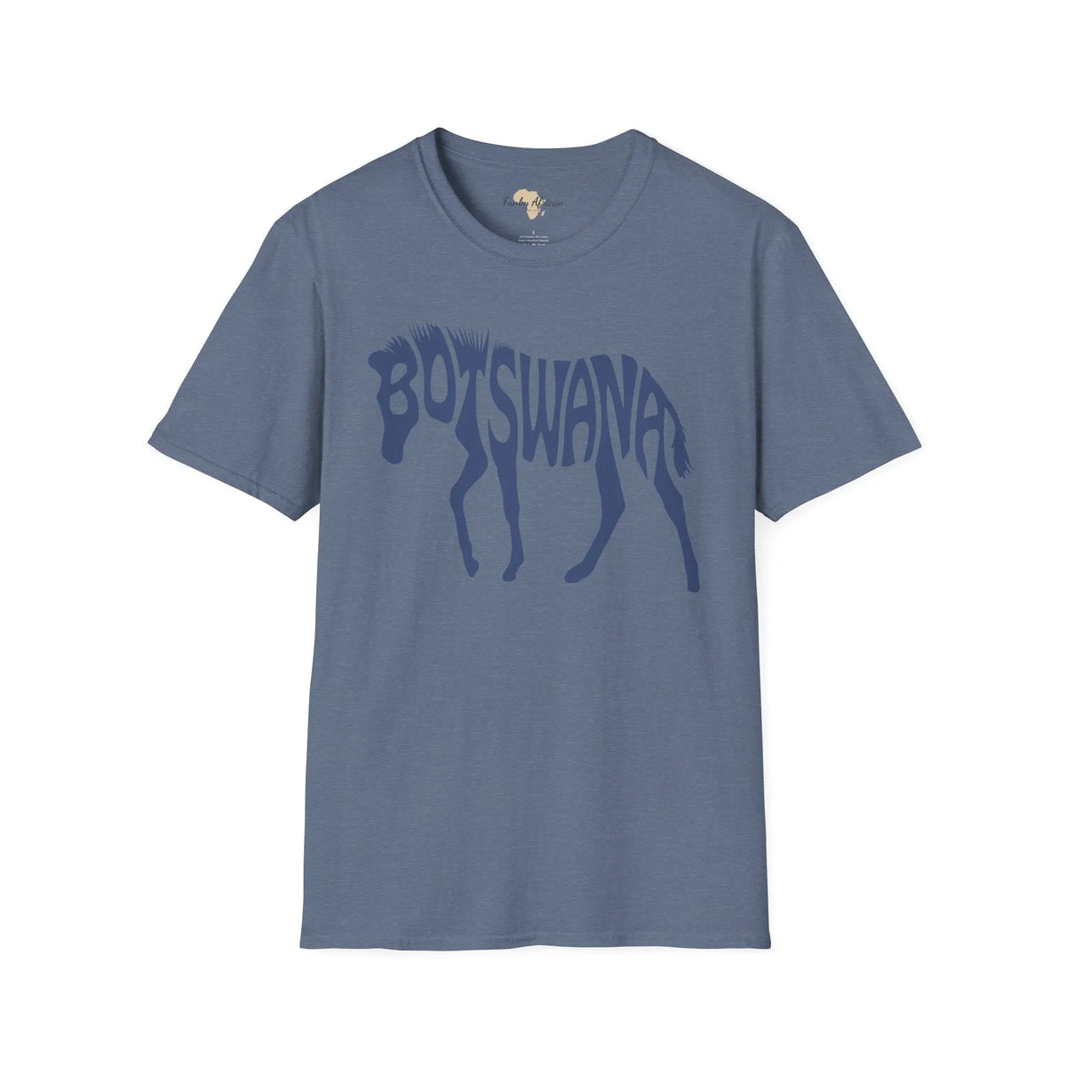 Botswana cut unisex softstyle tee Funky African