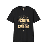 Stay positive unisex softstyle tee Funky African