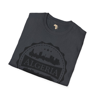 Algeria stamp unisex tee