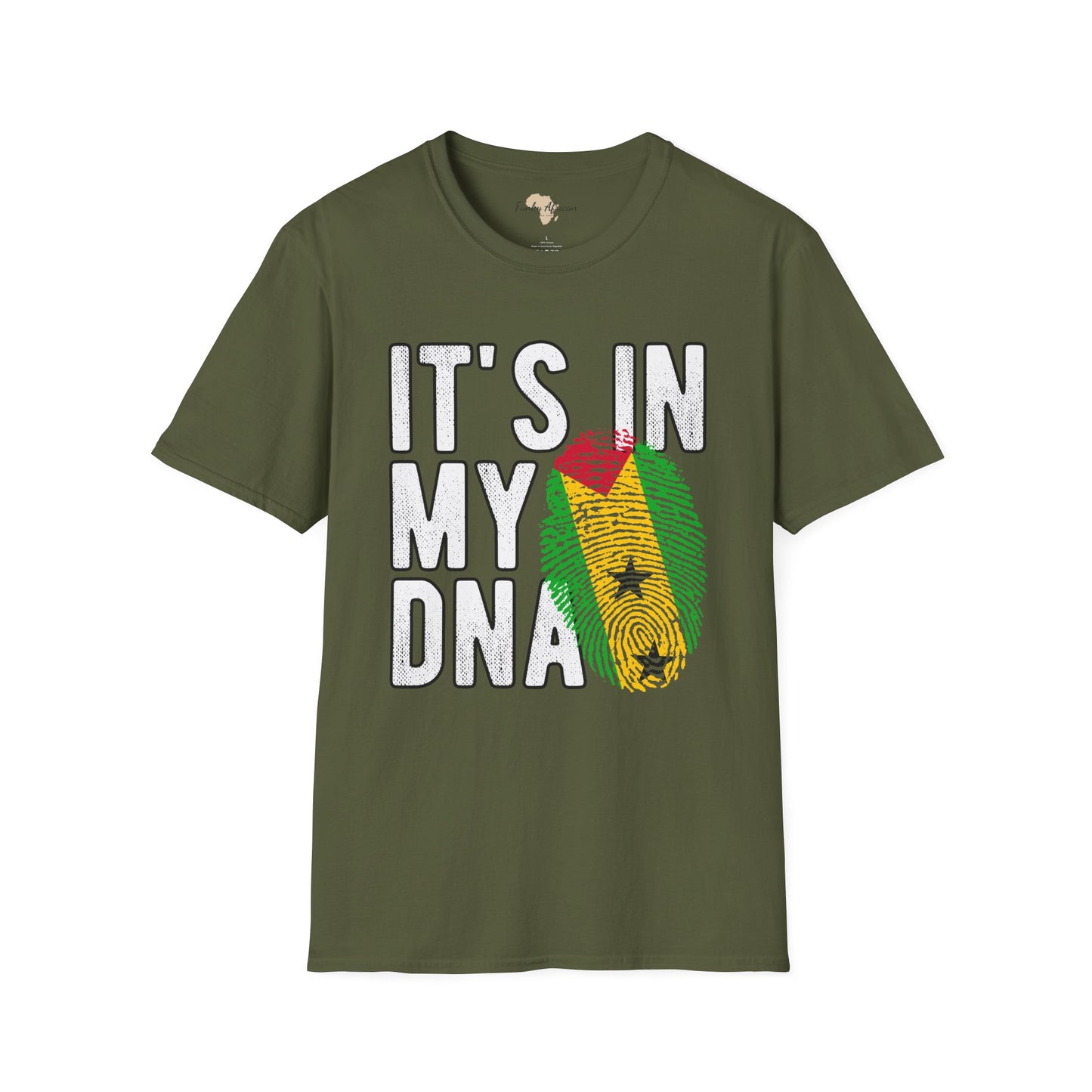 it's in my DNA unisex tee - São Tomé and Príncipe