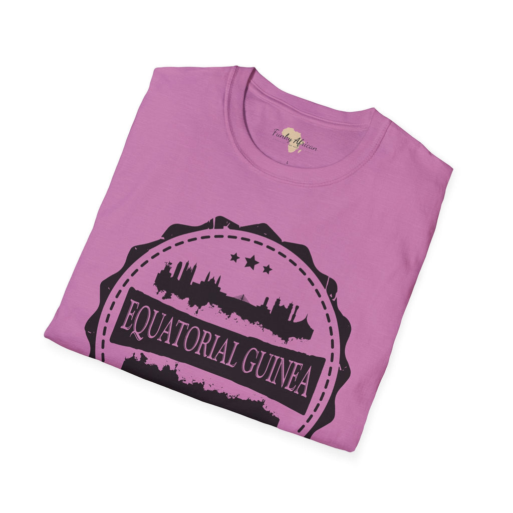 Equatorial Guinea Stamp unisex tee Funky African