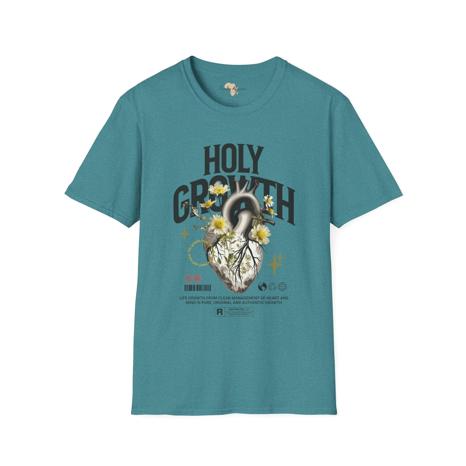 Holy growth unisex tee Funky African