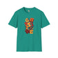 Gratitude unisex softstyle tee Funky African