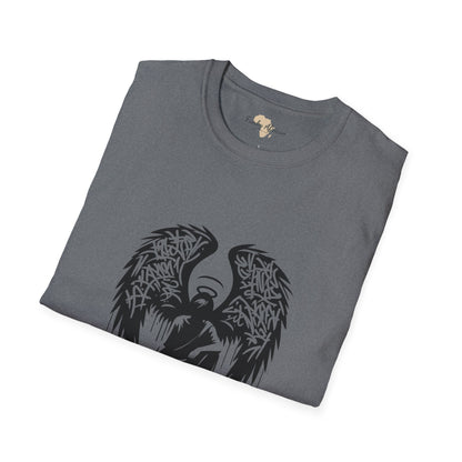 Angel graffiti unisex softstyle tee