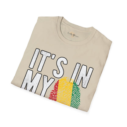 it's in my DNA unisex tee - Guinean