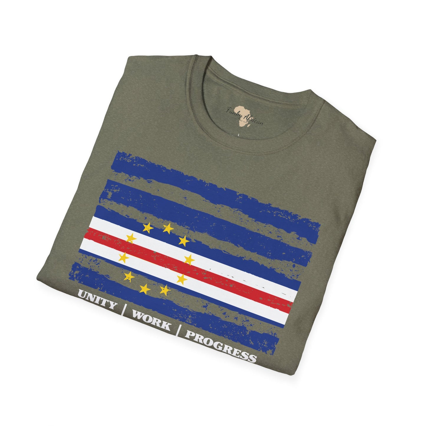 Cabo Verde strip unisex softstyle tee