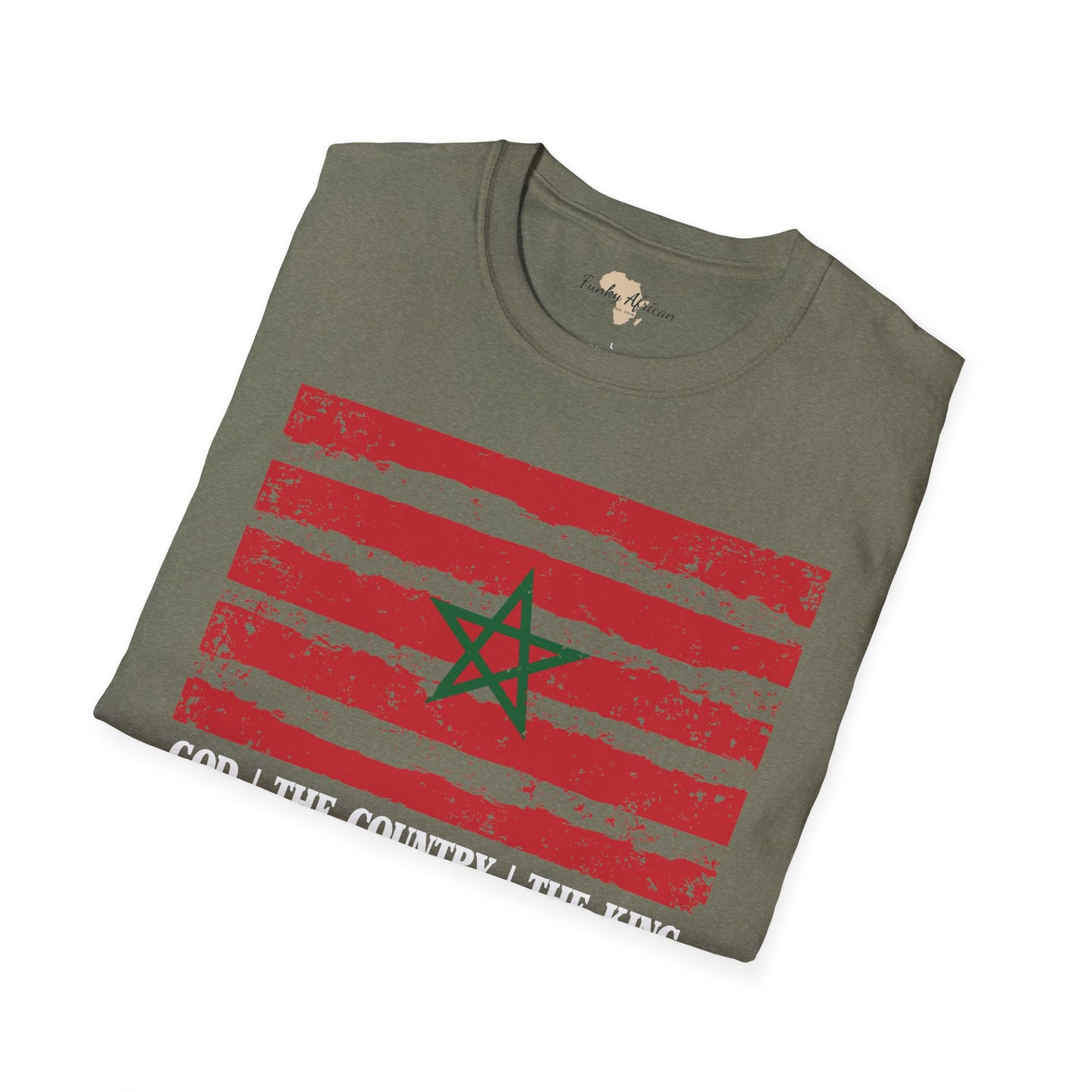 Morocco strip unisex softstyle tee