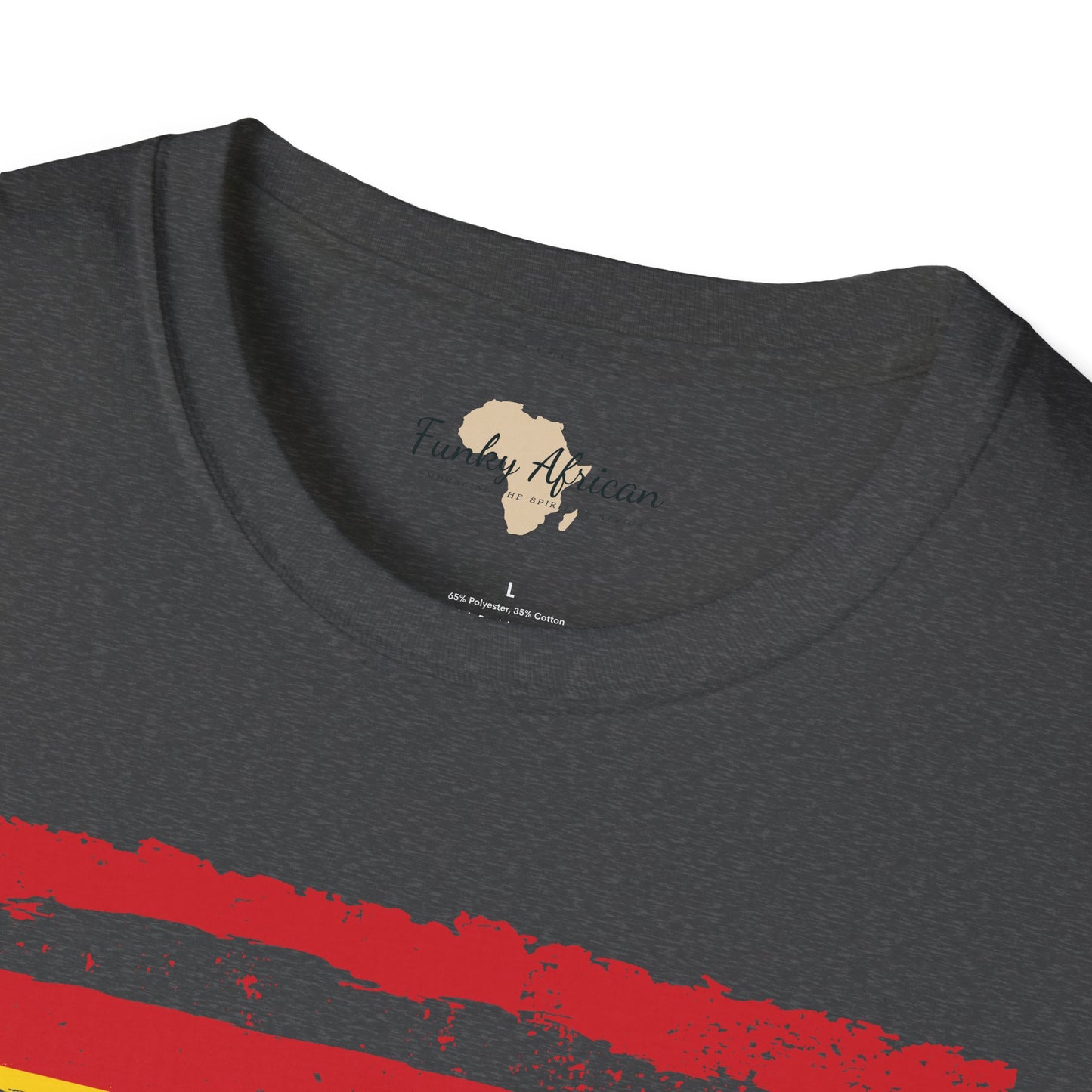 Ghana strip unisex softstyle tee