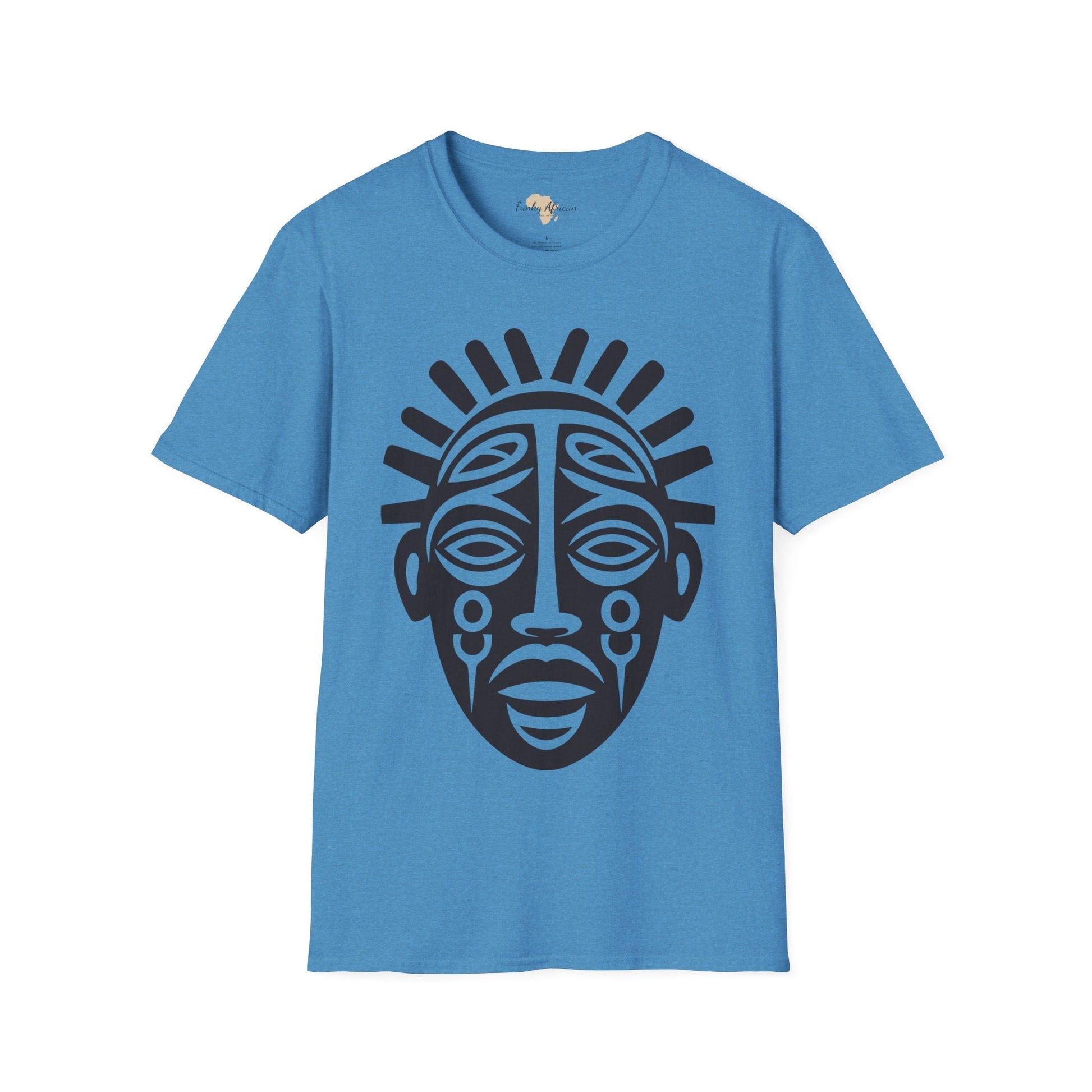 Aborigines graffiti unisex softstyle tee Funky African