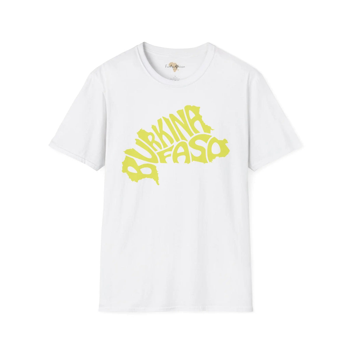 Burkina Faso cut unisex softstyle tee Funky African