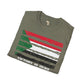 Sudan strip unisex softstyle tee Funky African