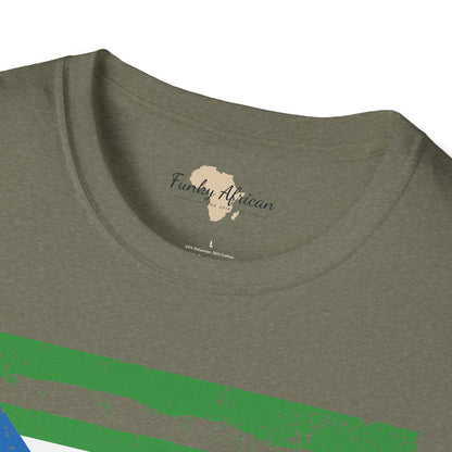 Equatorial Guinea strip unisex softstyle tee