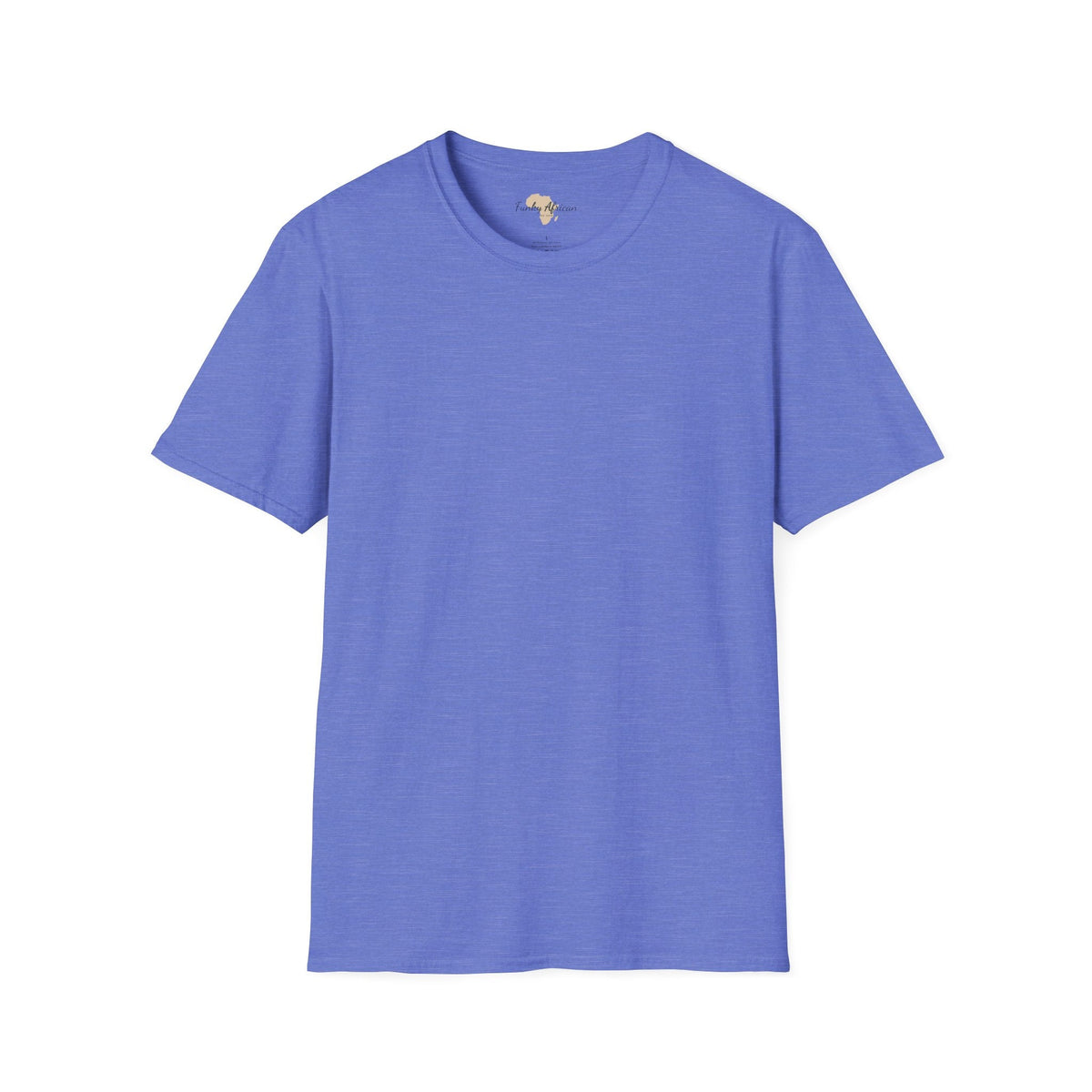 Blank unisex softstyle tee Funky African