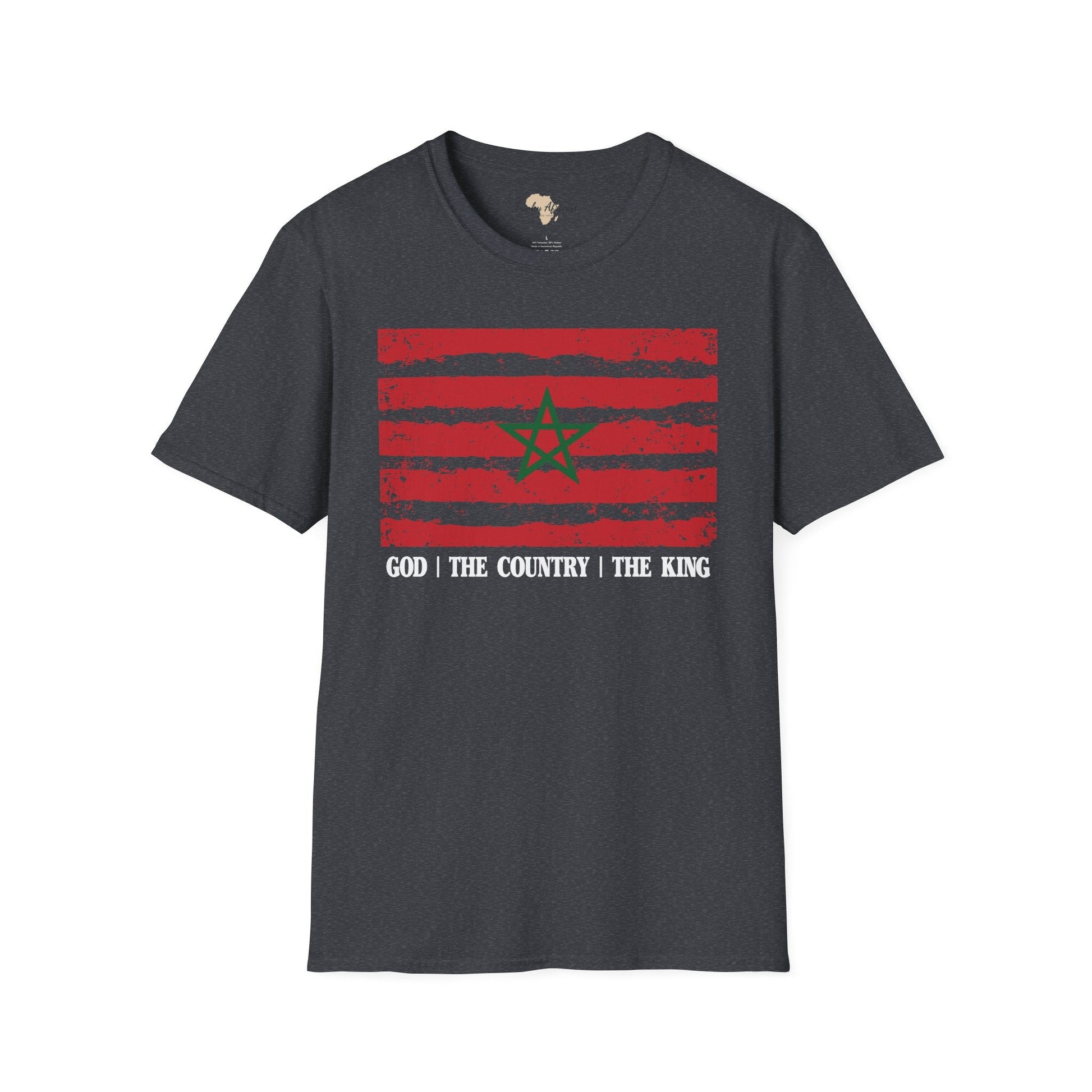 Morocco strip unisex softstyle tee Funky African