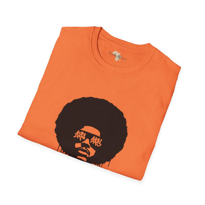 Afro graffiti unisex softstyle tee