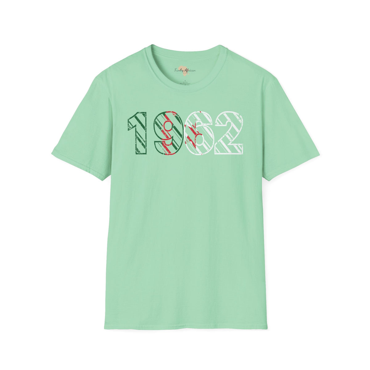 Algeria year unisex softstyle tee Funky African