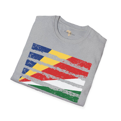 Seychelles strip unisex softstyle tee