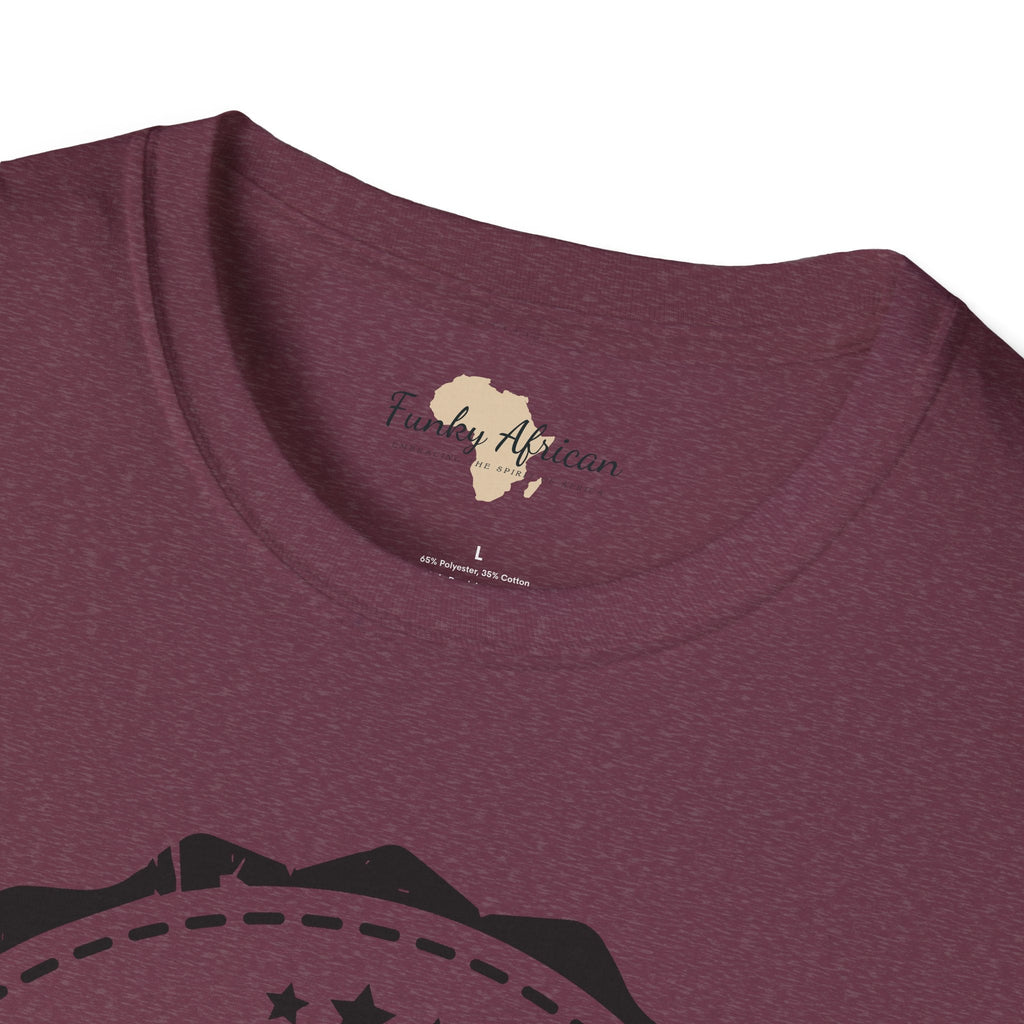 Mauritania Stamp unisex tee Funky African