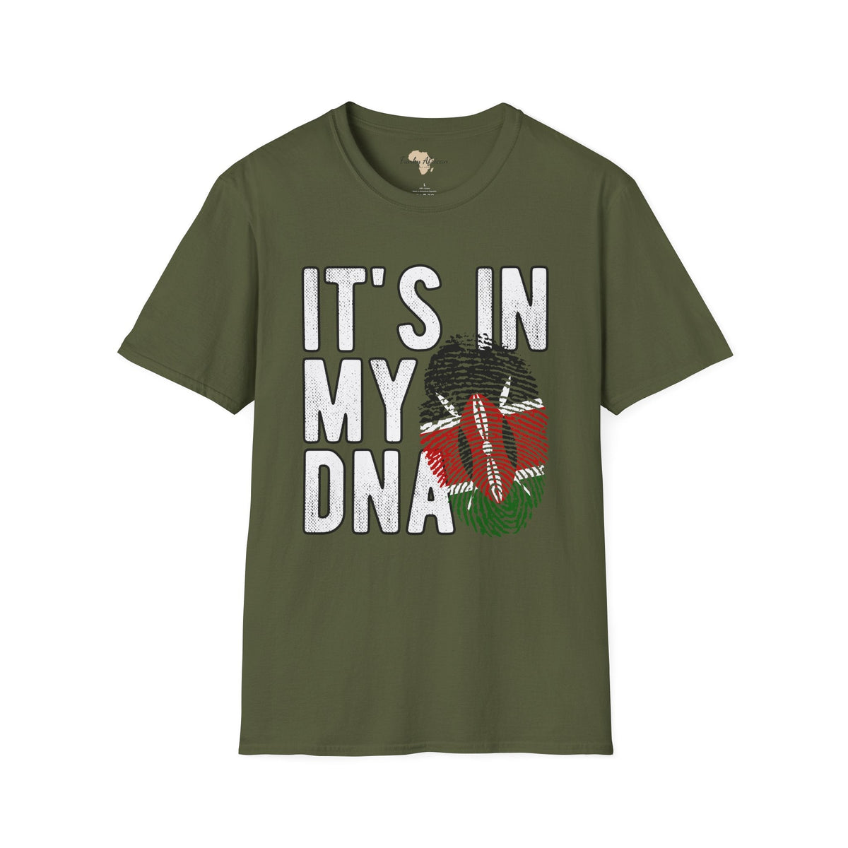 it's in my DNA unisex tee - Kenya Funky African