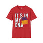 it's in my DNA unisex tee - Chad Funky African