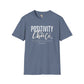 Positivity is a choice unisex softstyle tee Funky African