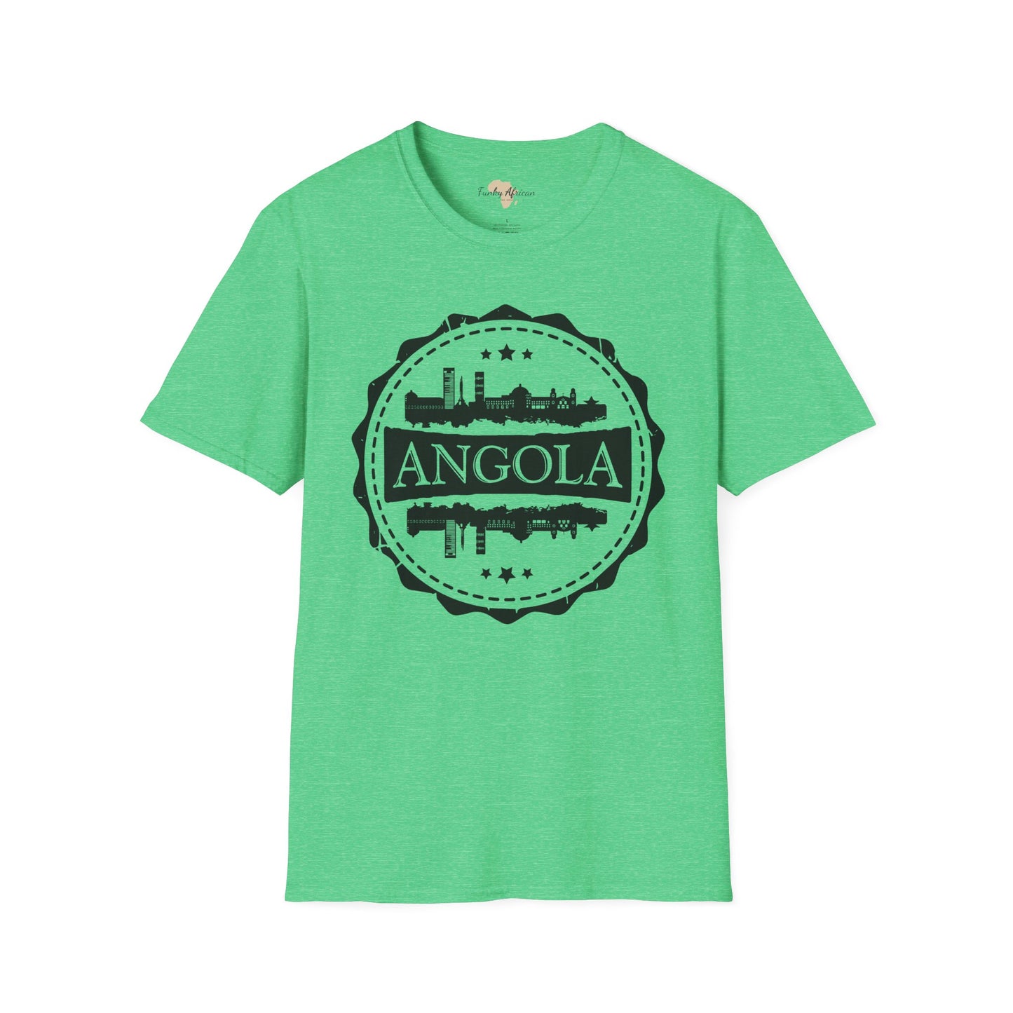 Angola Stamp unisex tee