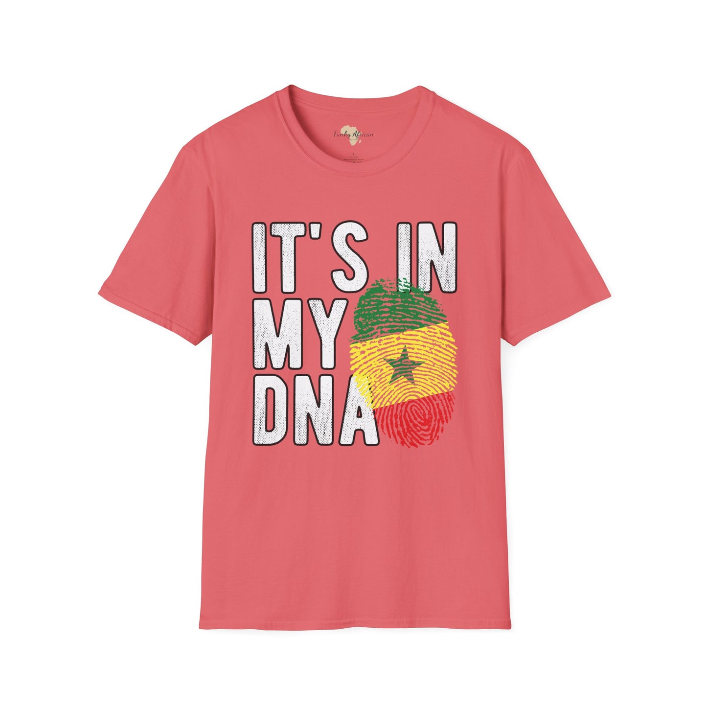 it's in my DNA unisex tee - Senegal