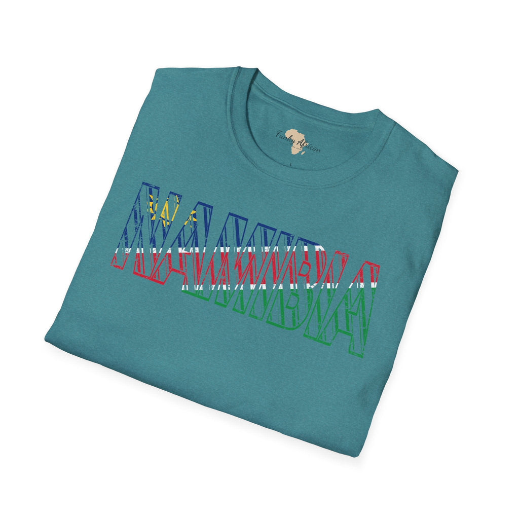 Namibia text unisex softstyle tee Funky African
